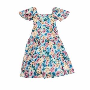Flying Tomato Floral Tiered Dress